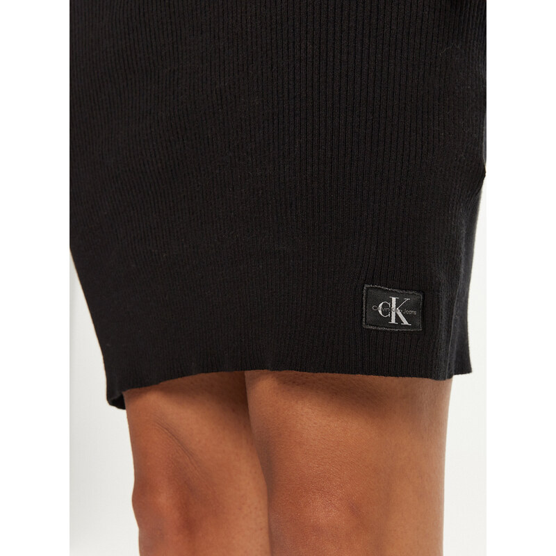 Pletena obleka Calvin Klein Jeans