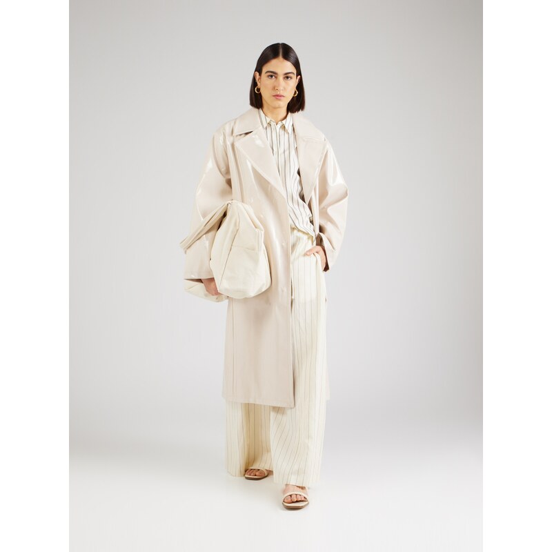 STAND STUDIO Prehoden plašč kremna