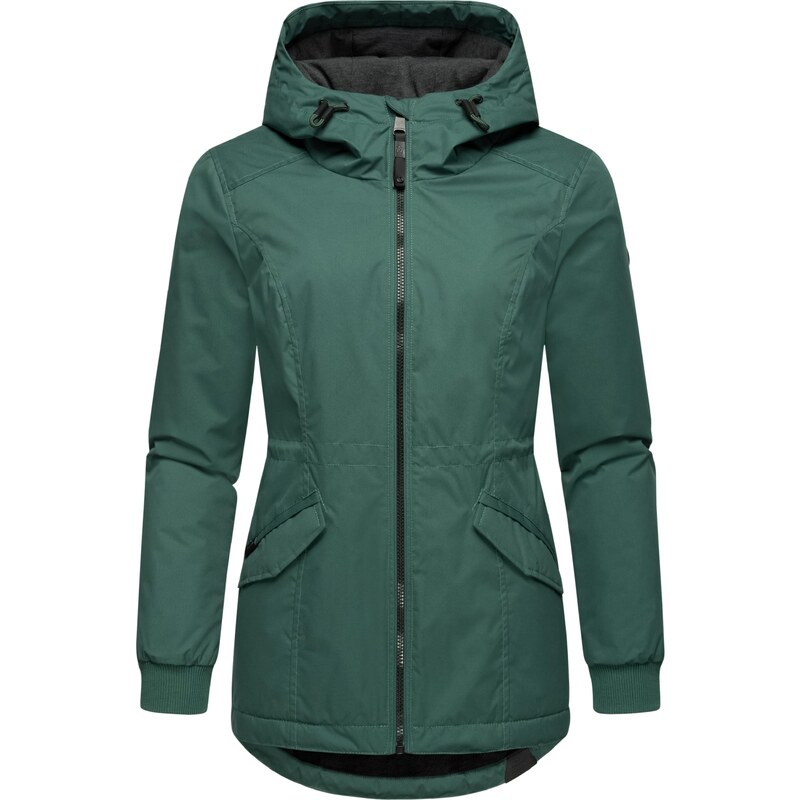 Ragwear Zimska jakna 'Dowey' temno zelena