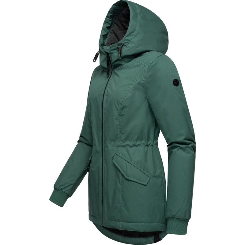 Ragwear Zimska jakna 'Dowey' temno zelena