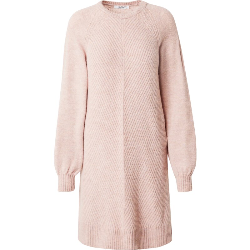 ABOUT YOU Pletena obleka 'Branka' rosé