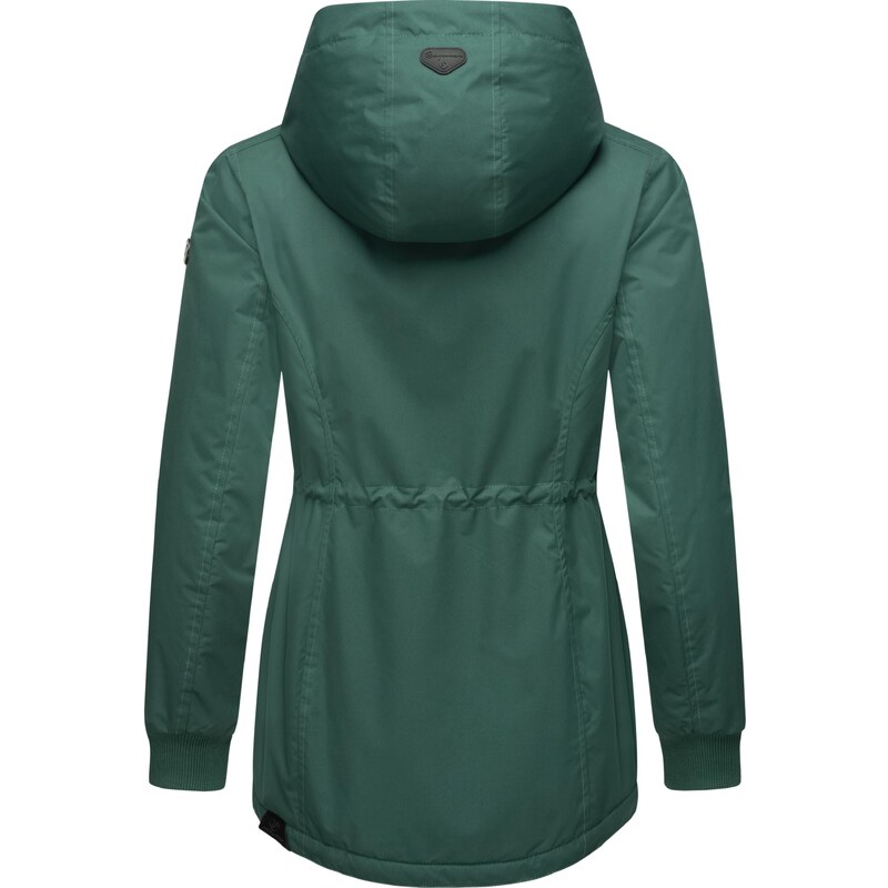 Ragwear Zimska jakna 'Dowey' temno zelena