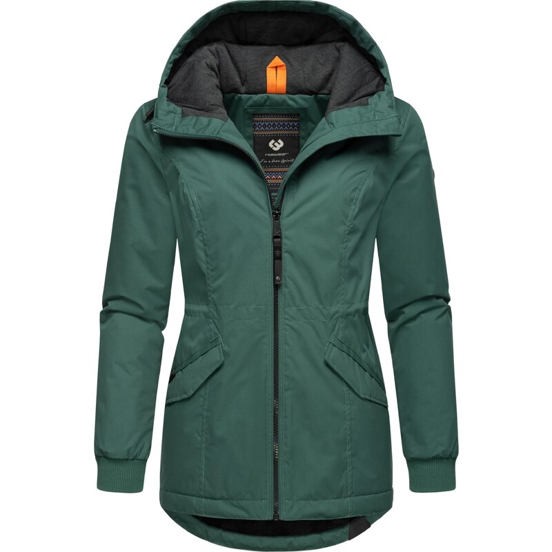 Ragwear Zimska jakna 'Dowey' temno zelena