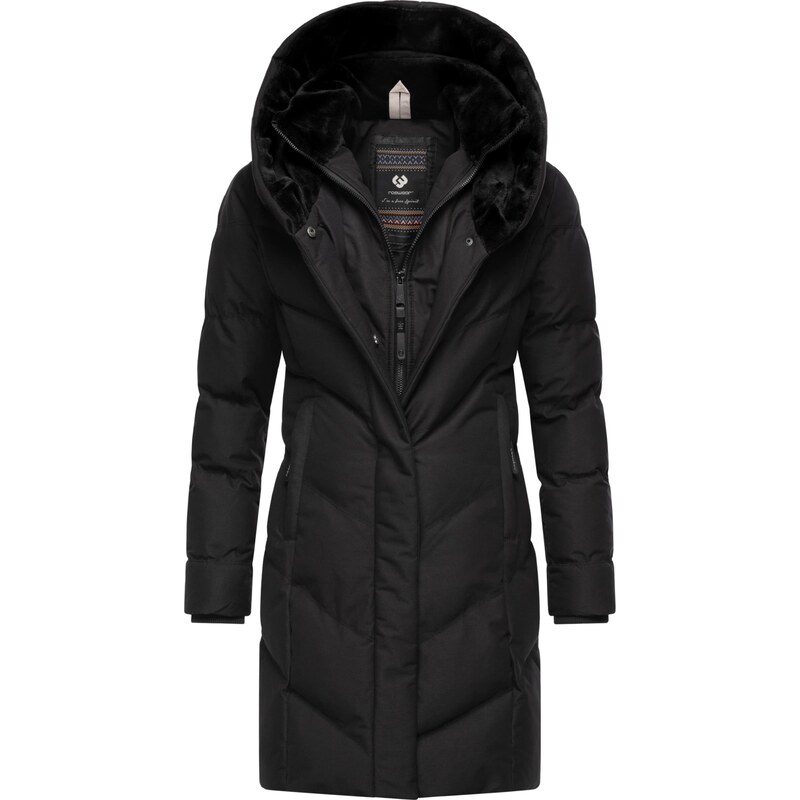 Ragwear Zimski plašč 'Natalka' črna