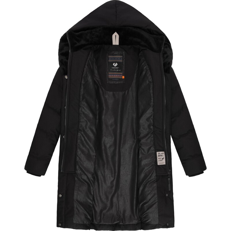 Ragwear Zimski plašč 'Natalka' črna