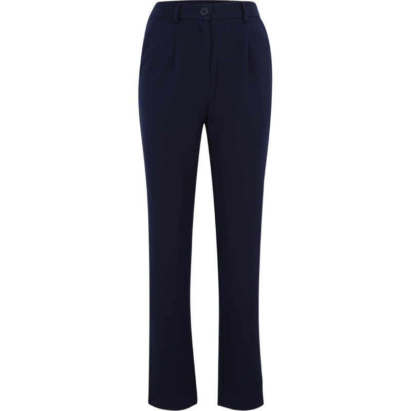 PIECES Hlače z naborki 'PCKAMIL' marine