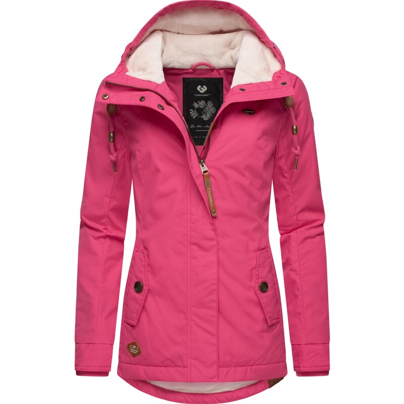 Ragwear Zimska jakna 'Monade' roza
