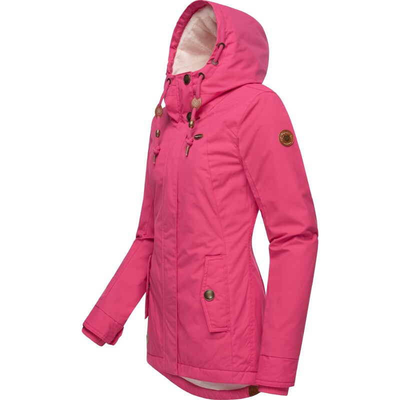 Ragwear Zimska jakna 'Monade' roza