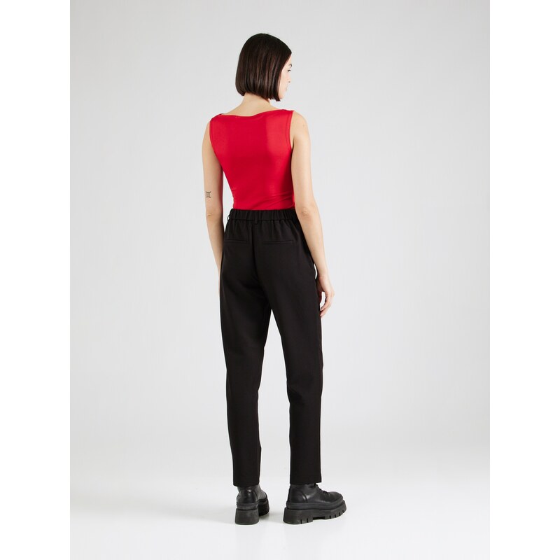 PIECES Hlače z naborki 'Kamil' črna