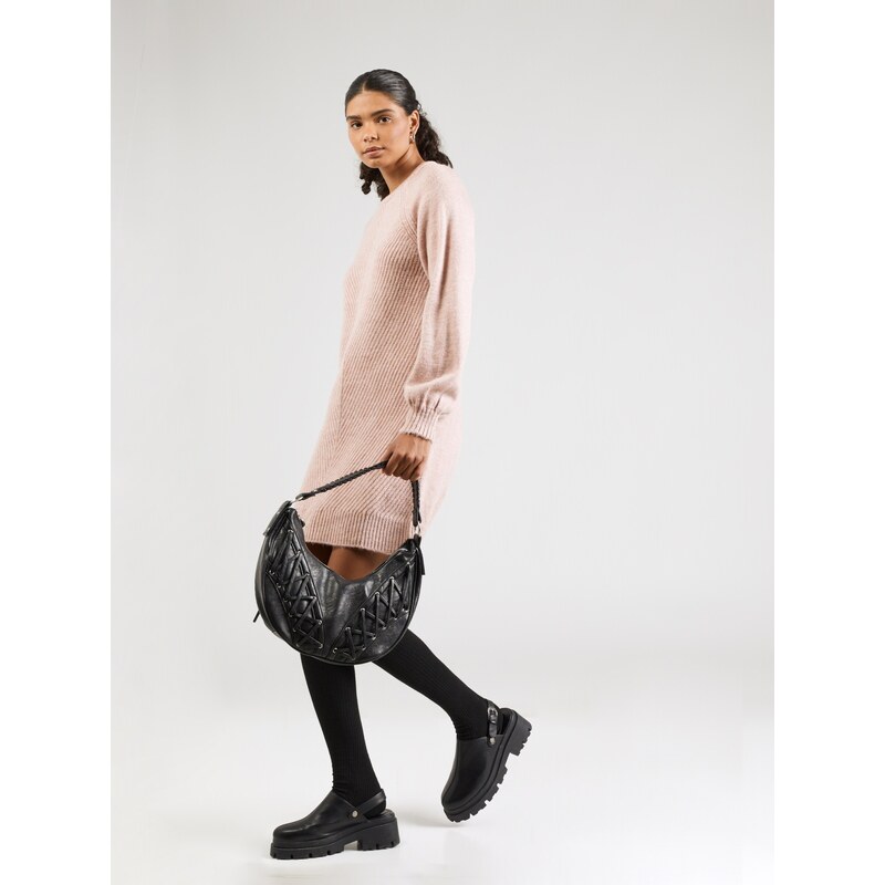 ABOUT YOU Pletena obleka 'Branka' rosé