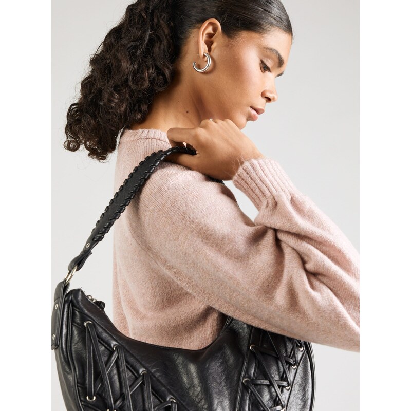 ABOUT YOU Pletena obleka 'Branka' rosé