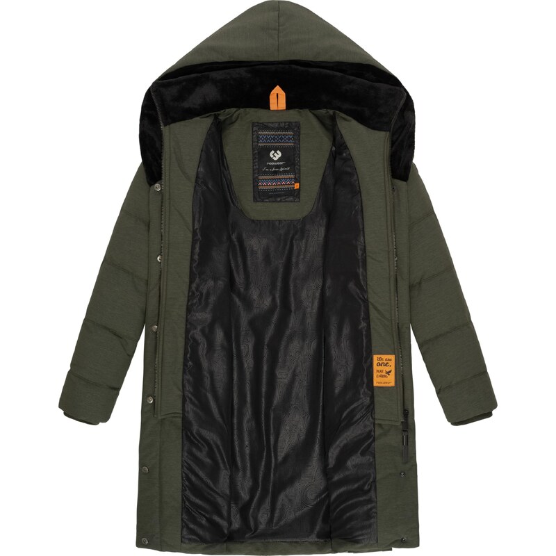 Ragwear Zimski plašč 'Natalka' oliva