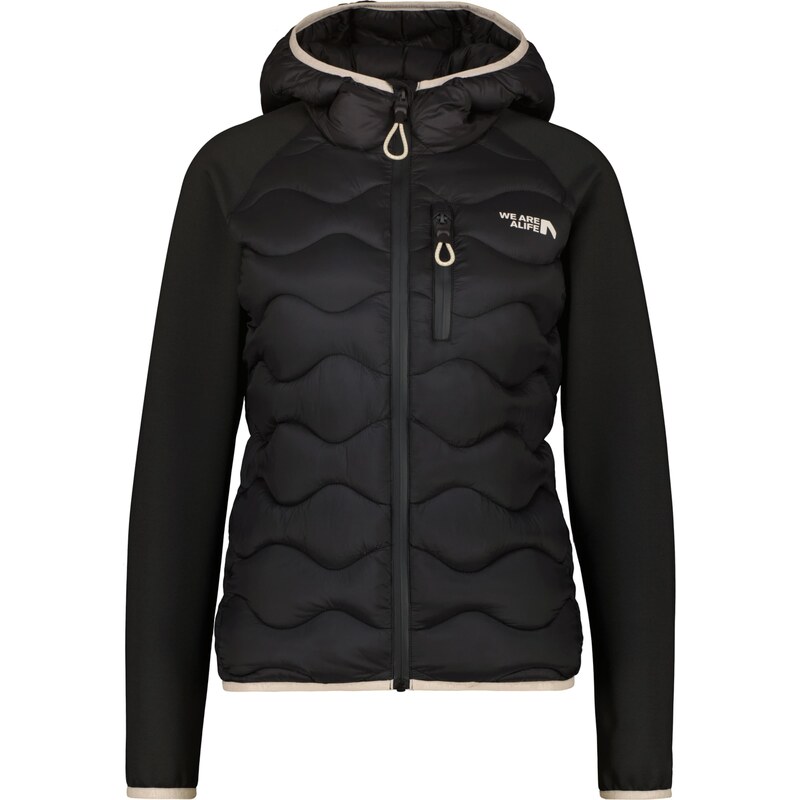 alife & kickin Prehodna jakna 'ArwenAK' črna / off-bela