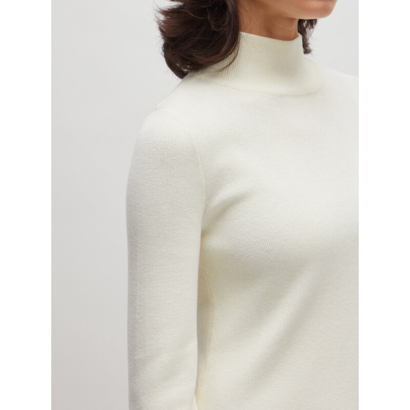 EDITED Pletena obleka 'Dunia' ecru