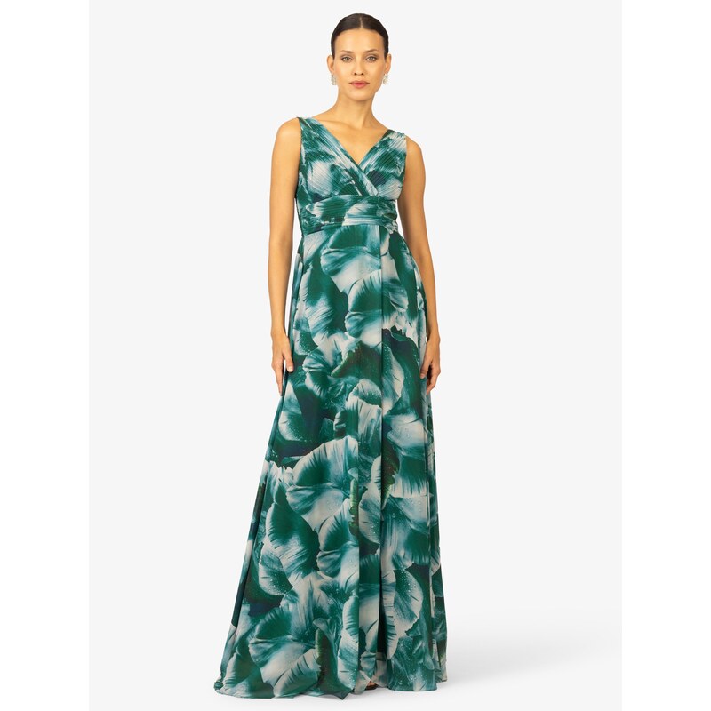 Kraimod Večerna obleka smaragd / temno zelena / bela