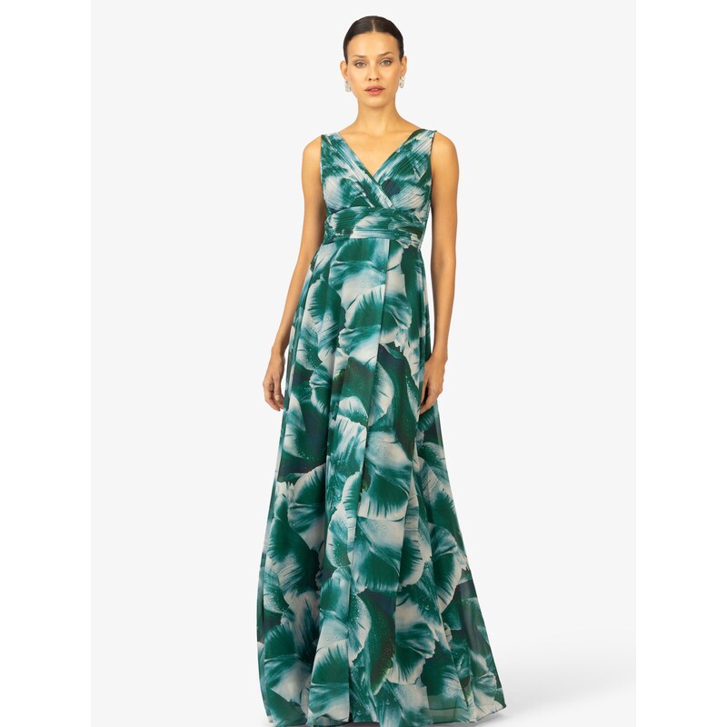 Kraimod Večerna obleka smaragd / temno zelena / bela