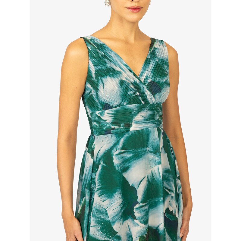 Kraimod Večerna obleka smaragd / temno zelena / bela