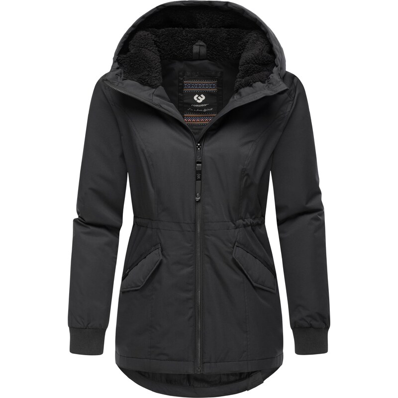 Ragwear Funkcionalna jakna 'Dowey Warm Rain' črna
