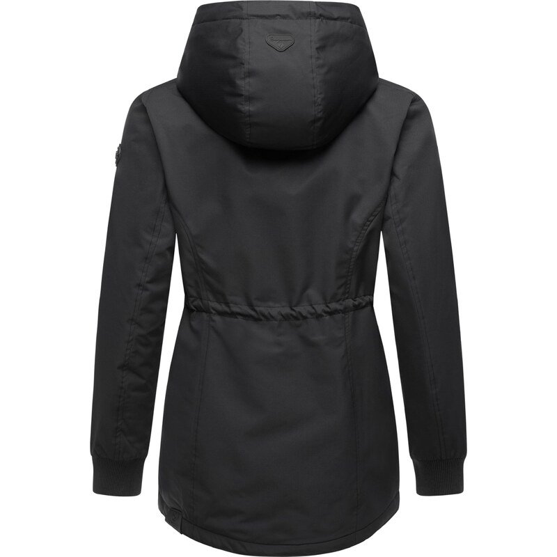 Ragwear Funkcionalna jakna 'Dowey Warm Rain' črna