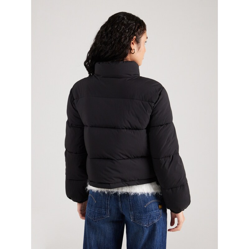 GUESS JEANS Zimska jakna črna / bela