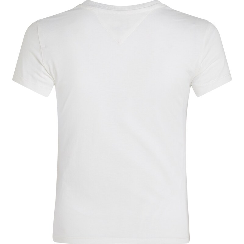 Tommy Jeans Majica črna / bela