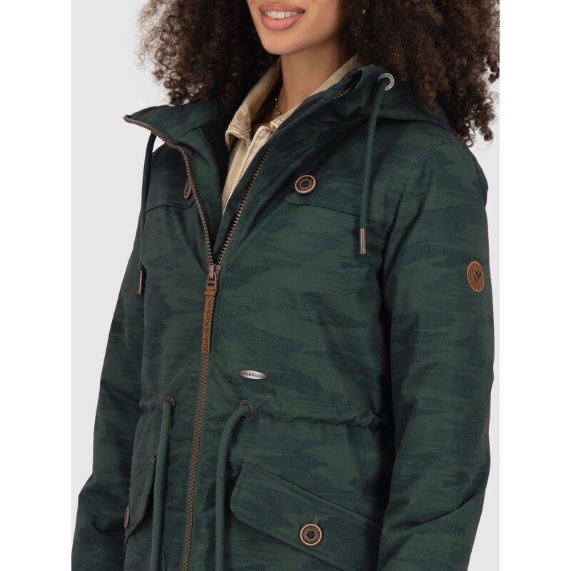 alife & kickin Zimska jakna 'Charlotte' marine / žad