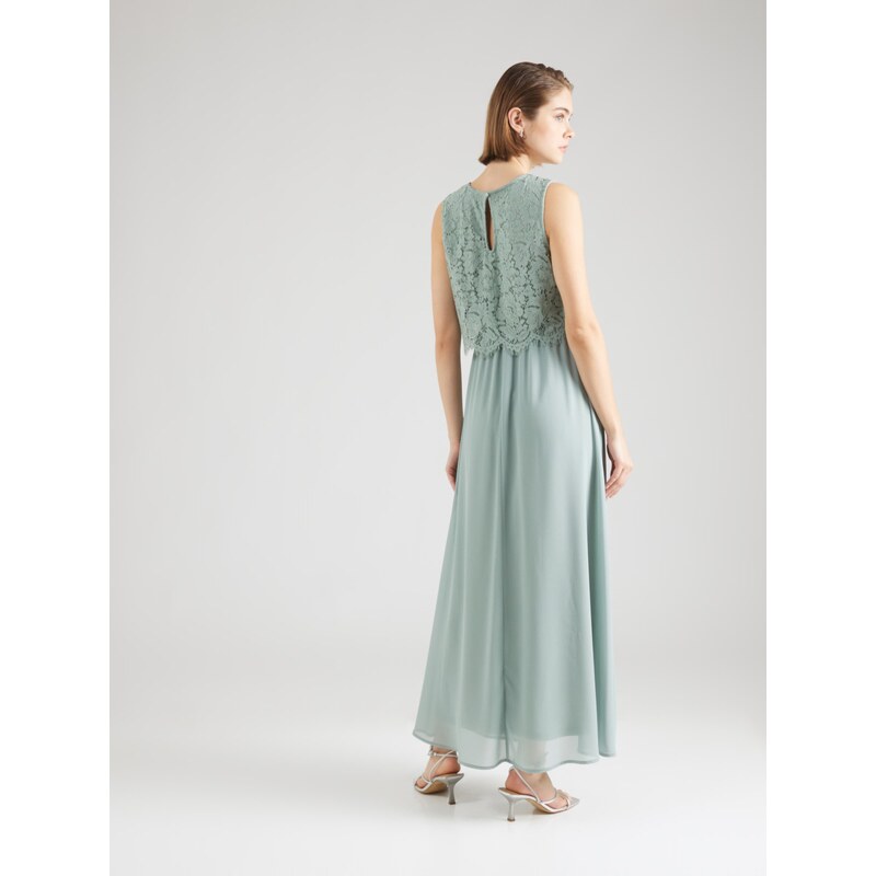 VILA Večerna obleka 'VIMilina' pastelno zelena
