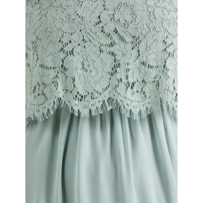 VILA Večerna obleka 'VIMilina' pastelno zelena