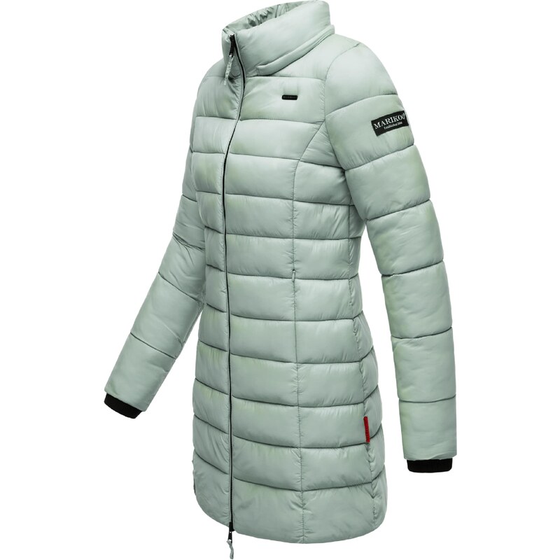 MARIKOO Zimski plašč 'Abendsternchen' svetlo zelena