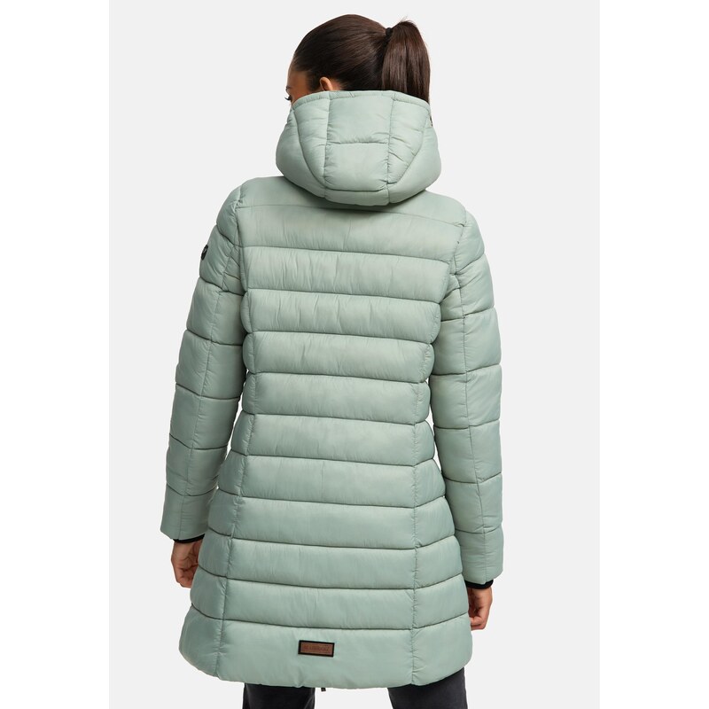 MARIKOO Zimski plašč 'Abendsternchen' svetlo zelena