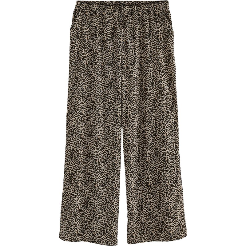 Next Hlače progasto bež / pikčasto rjava