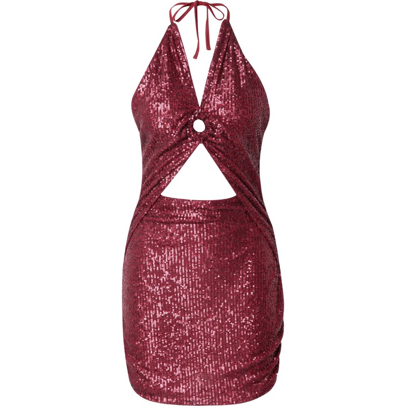 MYLAVIE by Sarah Harrison Koktejl obleka rdeča