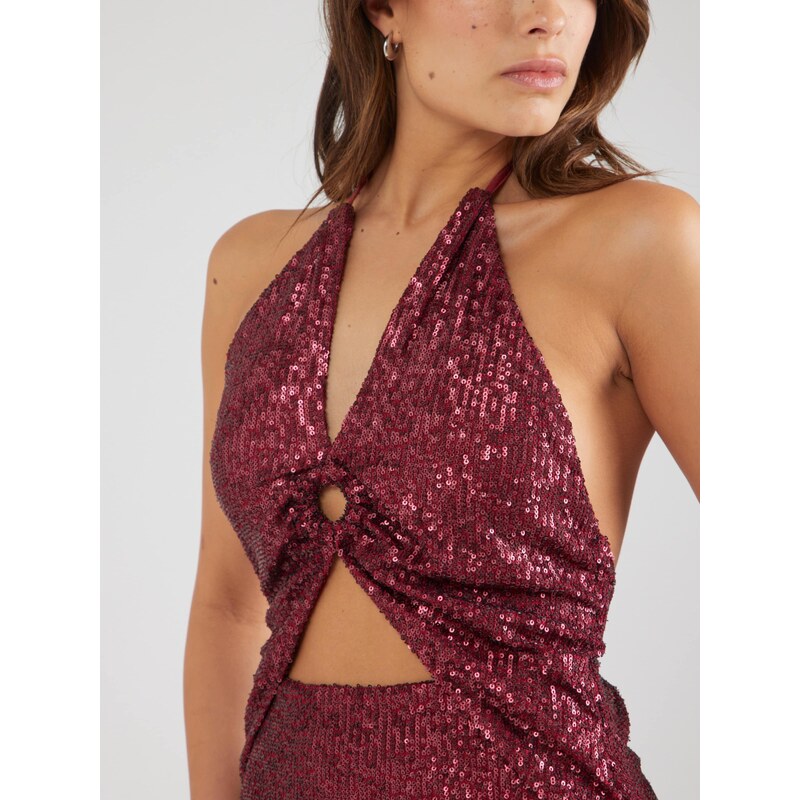 MYLAVIE by Sarah Harrison Koktejl obleka rdeča