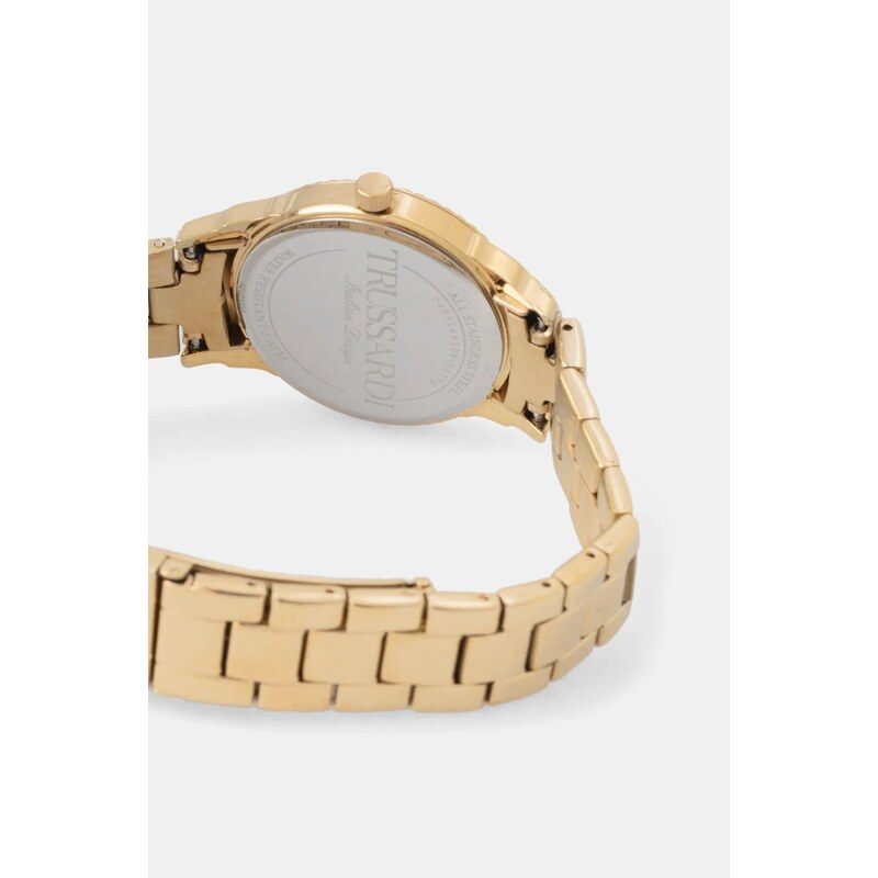 Ura Trussardi T-BENT ženska, zlata barva, R2453144504