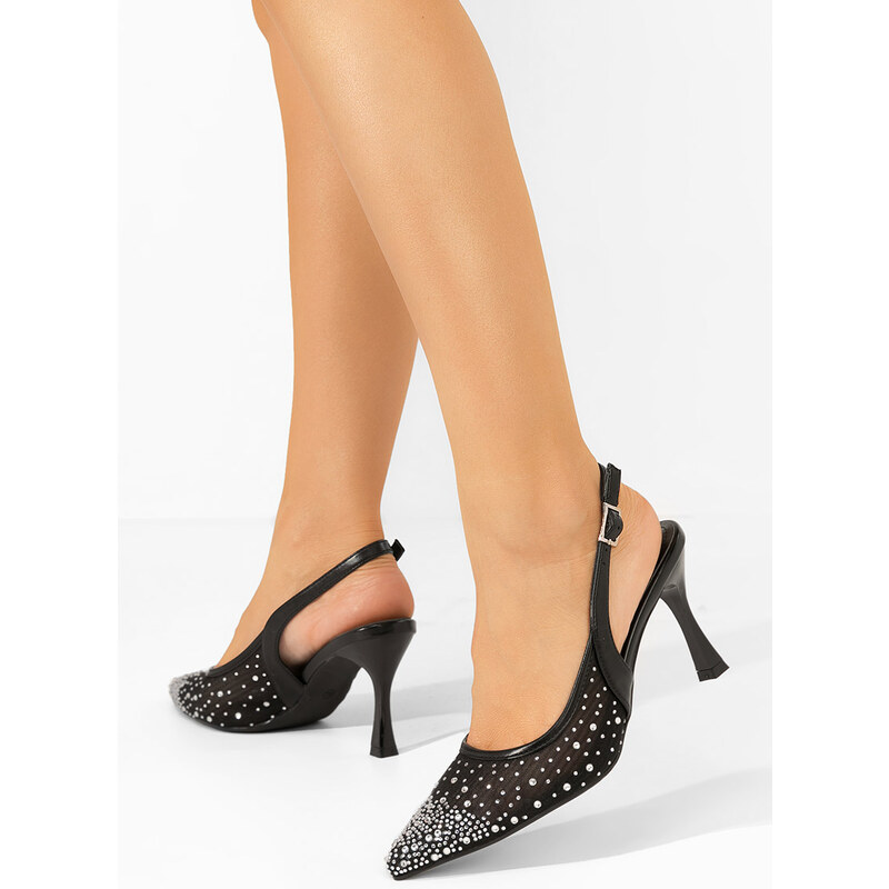 Zapatos Salonarji špičaki Valorise črna