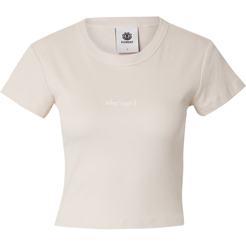 ELEMENT Majica 'YARNHILL' bež / bela