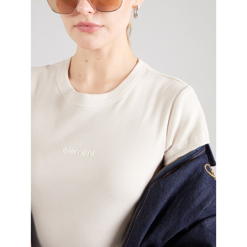 ELEMENT Majica 'YARNHILL' bež / bela