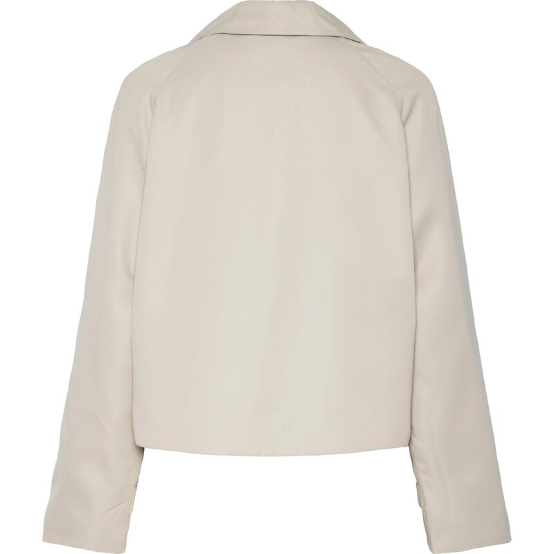 PIECES Prehodna jakna 'PCScarlett' greige