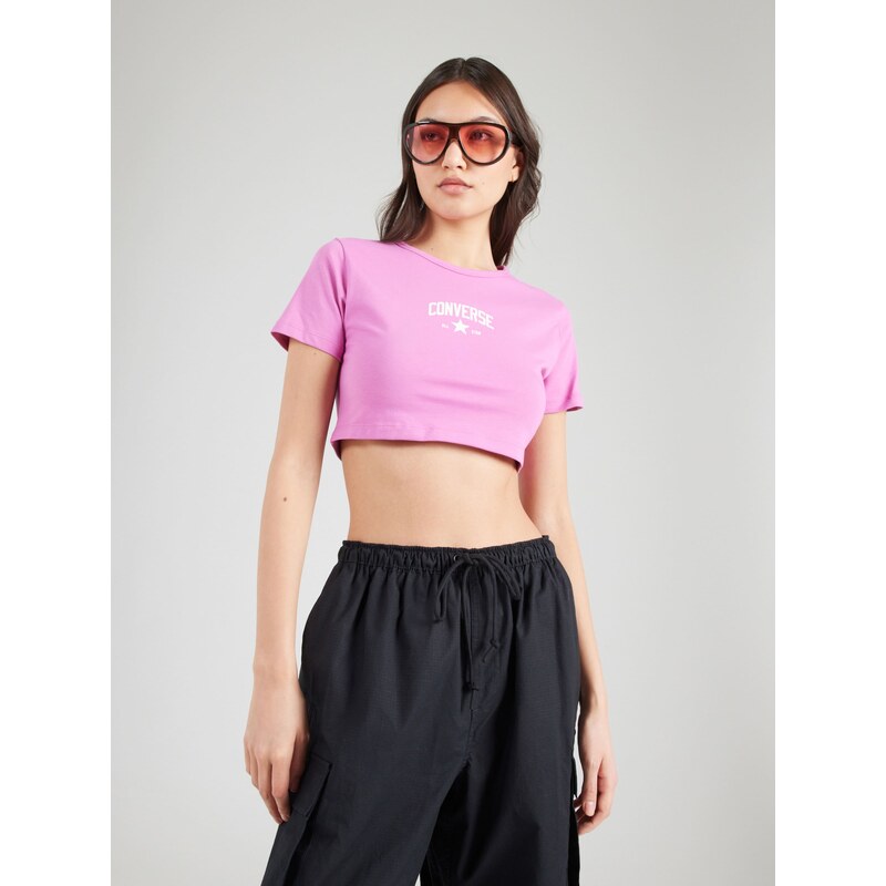 CONVERSE Majica roza / bela