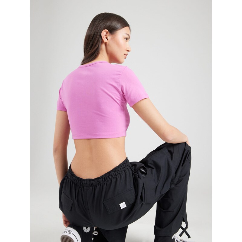 CONVERSE Majica roza / bela