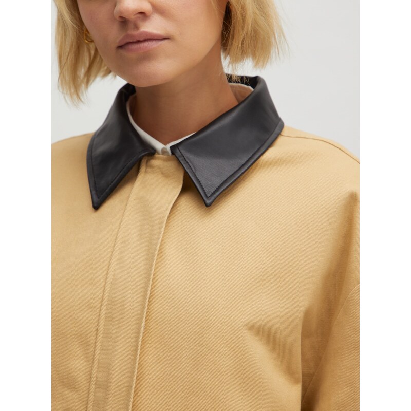 EDITED Prehodna jakna 'Sina' bež / črna