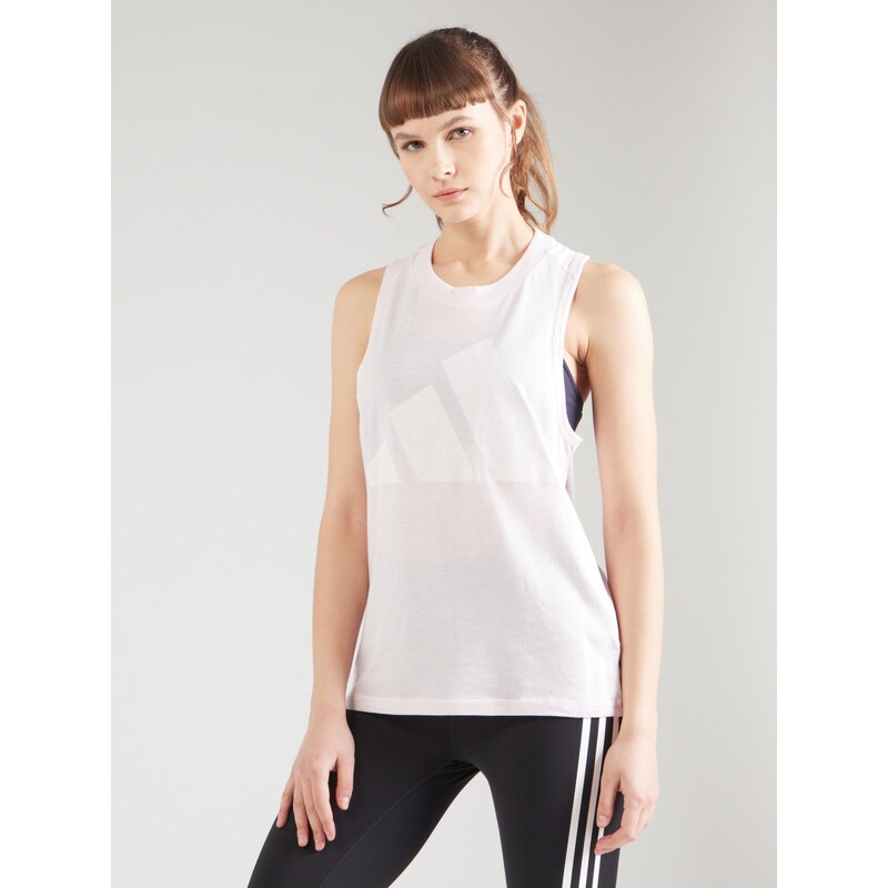 ADIDAS SPORTSWEAR Športni top 'Winners' roza / bela