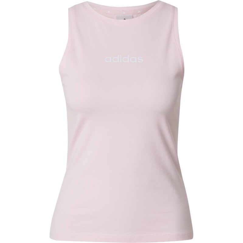 ADIDAS SPORTSWEAR Športni top 'Essentials' roza / bela