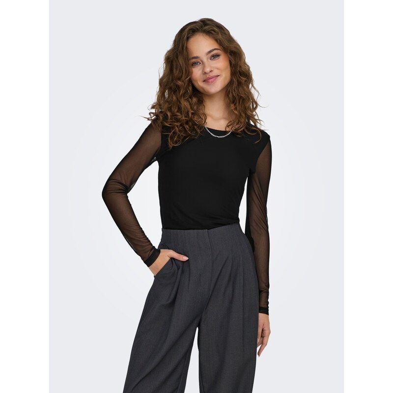 ONLY Bodi majica 'ONLTeressa' črna