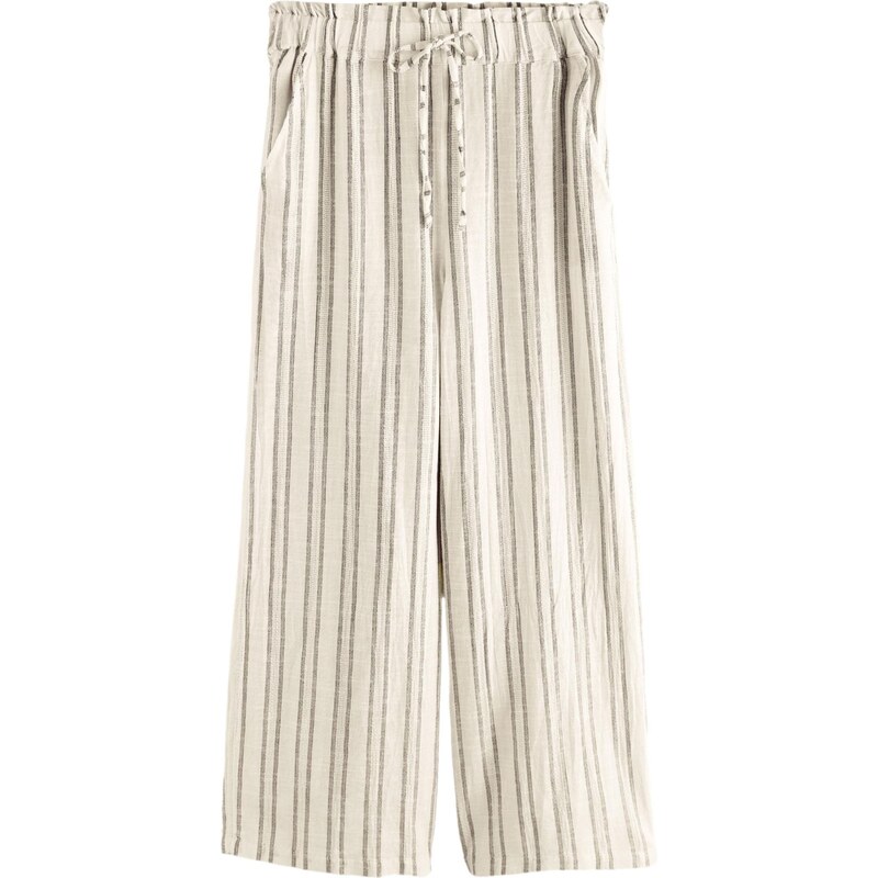 Next Hlače svetlo bež / jelka