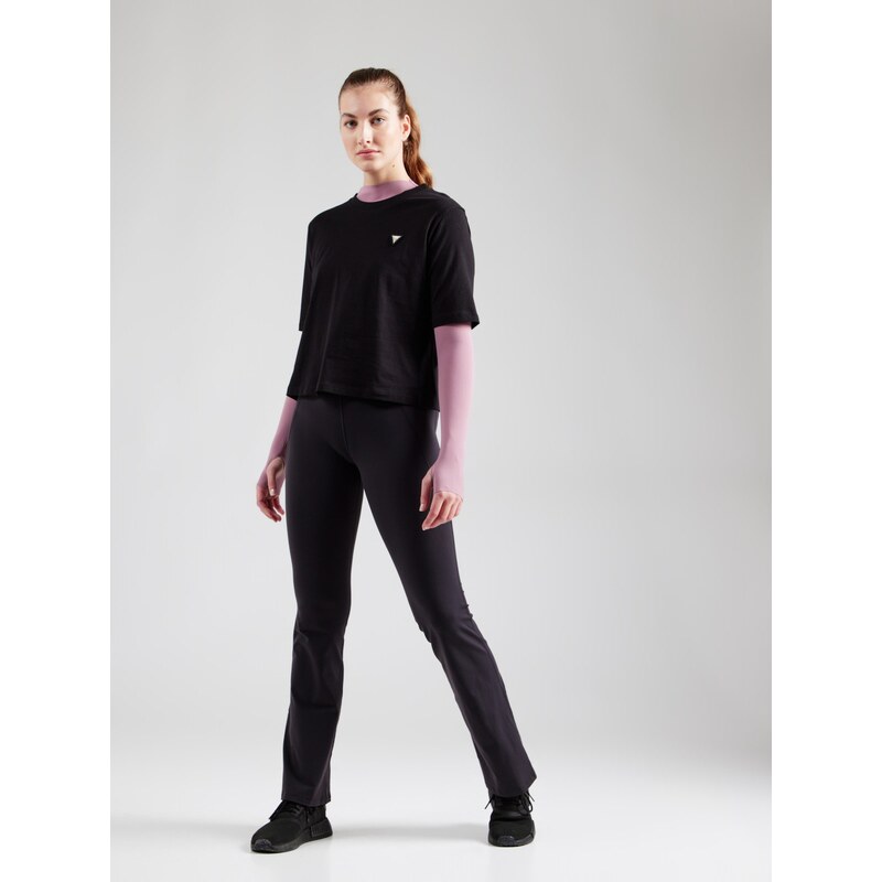 GUESS Funkcionalna majica 'COLETTE' črna / bela