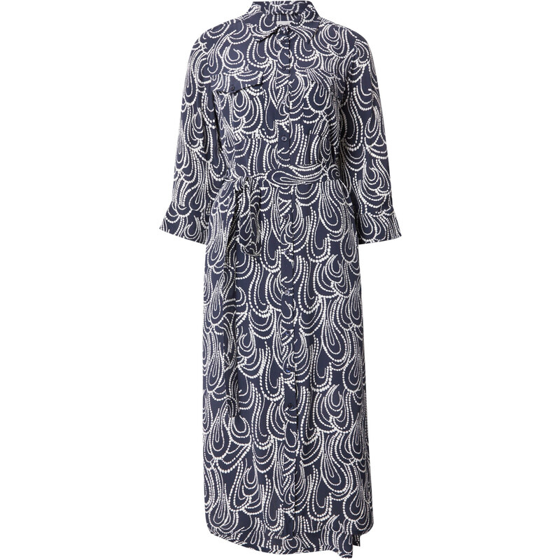 Part Two Dolga srajca 'Paia' safir / bela