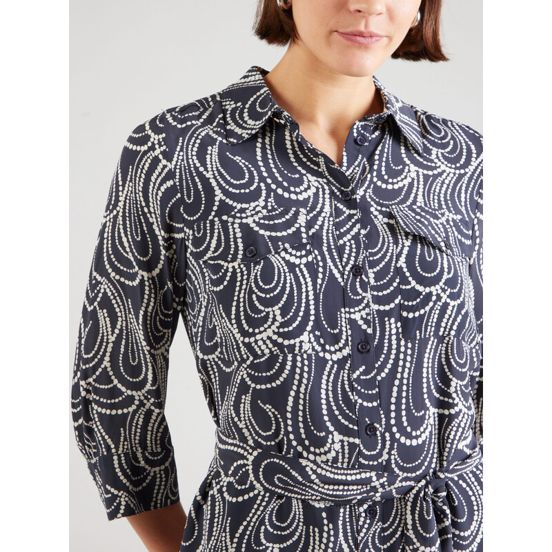 Part Two Dolga srajca 'Paia' safir / bela