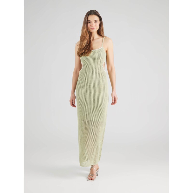 florence by mills exclusive for ABOUT YOU Pletena obleka trst / bela