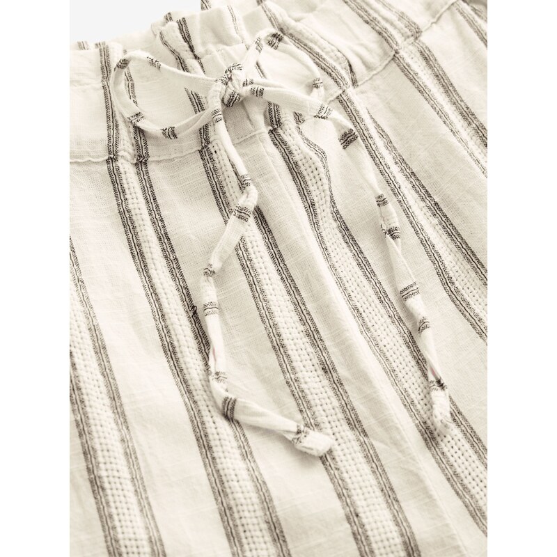 Next Hlače svetlo bež / jelka